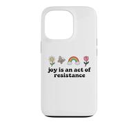 Custodia per iPhone 13 Pro Joy is an Act of Resistance Rainbow Pride Month Human Rights