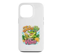 Custodia per iPhone 13 Pro Juice Up Your Vibes Bevanda estiva alligatore