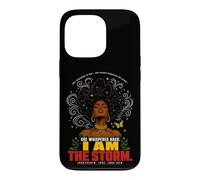 Custodia per iPhone 13 Pro Juneteenth La tempesta 1865 Nero Donne Nero Storia Mese