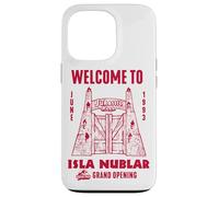 Custodia per iPhone 13 Pro Jurassic Park Welcome to Isla Nublar