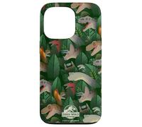 Custodia per iPhone 13 Pro Jurassic World Dinosaurs in the Wild All-Over Print
