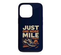 Custodia per iPhone 13 Pro "Just One More Mile I Promise" Runner da corsa divertente
