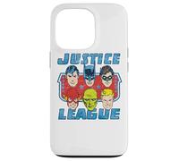 Custodia per iPhone 13 Pro Justice League Faces of Justice