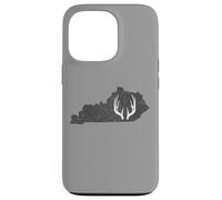 Custodia per iPhone 13 Pro Kentucky KY Deer Hunting Shed Antlers Design