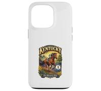 Custodia per iPhone 13 Pro Kentucky The Bluegrass State Flag Purosangue Verga d'oro