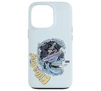 Custodia per iPhone 13 Pro "Killer Surf" Skull Surf Vintage Wave Skeleton Surfing