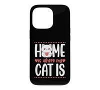 Custodia per iPhone 13 Pro La casa è dov'è il mio gatto