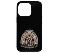 Custodia per iPhone 13 Pro La consapevolezza del Parkinson Boho Rainbow Combattiamo insieme
