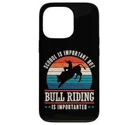 Custodia per iPhone 13 Pro La divertente cavalcata del toro è più importante Bull Rider