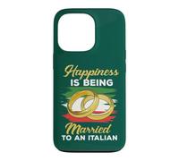 Custodia per iPhone 13 Pro La felicità è sposarsi con un matrimonio italiano