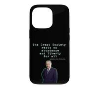Custodia per iPhone 13 Pro La Grande Società poggia sull'abbondanza e sulla libertà per tutti i LBJ