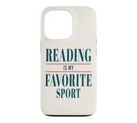 Custodia per iPhone 13 Pro La lettura è il mio sport preferito | Lettori e autori per gli amanti dei libri