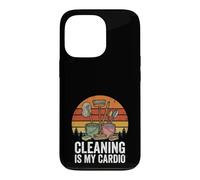 Custodia per iPhone 13 Pro La pulizia della governante divertente è il mio cardio