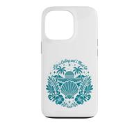 Custodia per iPhone 13 Pro La vita chiama e devo andare a Coastal Beach Seashell