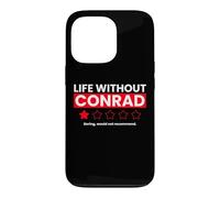 Custodia per iPhone 13 Pro La vita senza Conrad noioso non consiglierebbe una recensione divertente