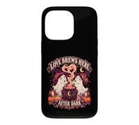 Custodia per iPhone 13 Pro L'Amore Ribolle Dopo Mezzanotte Lesbiche Halloween