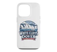 Custodia per iPhone 13 Pro Le bianche scogliere di Dover Gateway verso l'Inghilterra