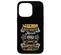 Custodia per iPhone 13 Pro Legend February 1992 Vintage 34th Birthday Tees Made in 1992