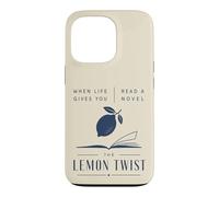 Custodia per iPhone 13 Pro Leggi un romanzo The Lemon Twist Book Lover Reader