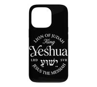 Custodia per iPhone 13 Pro Leone Di Giuda Re Yeshua Gesù Il Messia Fede Cristiana