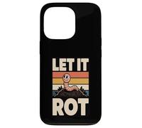 Custodia per iPhone 13 Pro Let It Rot Divertente Compostaggio Worm Gardening