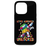 Custodia per iPhone 13 Pro Level Kindness Unlocked Master Builder Gamer Boys Teacher