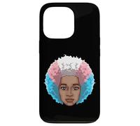Custodia per iPhone 13 Pro Lgbtq Afroamericano Transgender Afro Rainbow Power