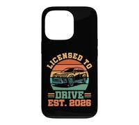 Custodia per iPhone 13 Pro Licenza per guidare il nuovo driver 2026 Ragazzi Maschio License Driver