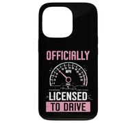 Custodia per iPhone 13 Pro Licenza ufficiale per Drive Girls New Drivers License Girl