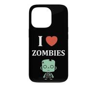 Custodia per iPhone 13 Pro Little Zombie funny Halloween dead i love Zombies