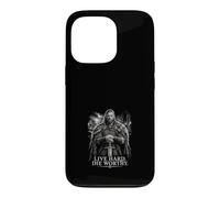 Custodia per iPhone 13 Pro Live Hard - Fustella con spada vichinga, design norreno