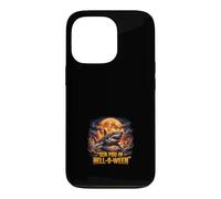 Custodia per iPhone 13 Pro Lo squalo di Halloween ti manda all'inferno su Ween Moon