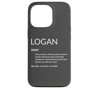 Custodia per iPhone 13 Pro Logan Is The Best Funny Name Definition Logan