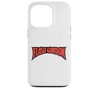 Custodia per iPhone 13 Pro Logo a fumetti con testo rosso classico Flash Gordon