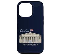 Custodia per iPhone 13 Pro Londra, British Museum, Disegno a mano, Inghilterra