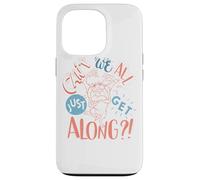 Custodia per iPhone 13 Pro Looney Tunes Taz Can't We All Get Along