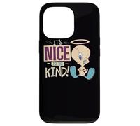 Custodia per iPhone 13 Pro Looney Tunes Tweety Nice To Be Kind