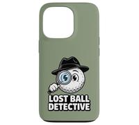 Custodia per iPhone 13 Pro Lost Ball Detective - Pallina da golf divertente da golf