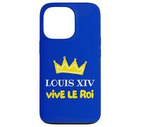 Custodia per iPhone 13 Pro Louis XIV Vive le Roi de France Couronne Histoire Versailles