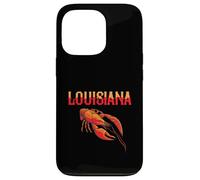 Custodia per iPhone 13 Pro Louisiana Lobster Cajun Seafood Lover Vintage Travel