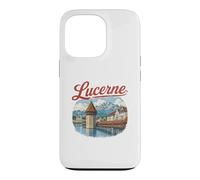 Custodia per iPhone 13 Pro Lucerna Svizzera Souvenir Lucerna
