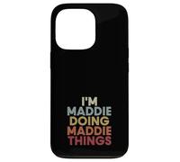 Custodia per iPhone 13 Pro Maddie Name Maddie Personalized Name First Given