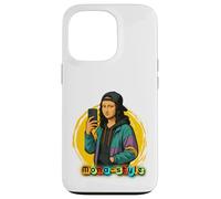 Custodia per iPhone 13 Pro maglia mona lisa style design