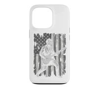 Custodia per iPhone 13 Pro Maglietta Con Chitarra Abraham Lincoln Abe Lincoln Suona La