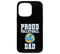 Custodia per iPhone 13 Pro Maglietta Proud Volleyball Dad - Game Day Sports Parent
