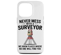 Custodia per iPhone 13 Pro Mai Mettersi Contro Un Geometra Conosciamo I Luoghi