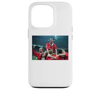 Custodia per iPhone 13 Pro Manchester Utd Roy Keane Goal Celebration Coppa del Mondo di calcio