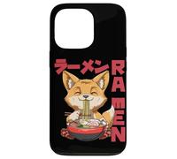 Custodia per iPhone 13 Pro Manga Neko Otaku Ramen Fox