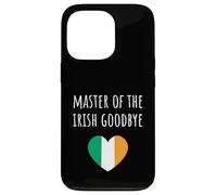 Custodia per iPhone 13 Pro Master Of The Ireland Goodbye Funny Party Pooper Irish
