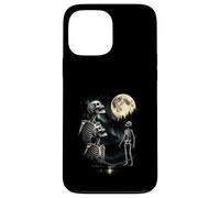 Custodia per iPhone 13 Pro Max 3 Bunny Howling At Moon Vintage Funny 80s-90s Grafica